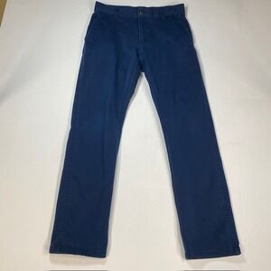 RVCA Week-End Fit Mens 30 Navy Blue Straight Leg Chino Pants M3493RWS